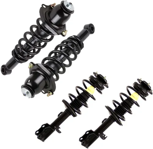 Miniatura 41 de Detroit Axle - 4 piezas de soportes para Toyota 2004 2005 2006 2007 2008 2009 Prius, soportes delanteros y traseros con resortes helicoidales