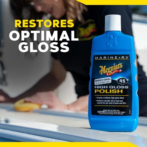Miniatura 8 de Meguiar's M4516 pulidor y potenciador de brillo para barcosautocaravanas 16 oz