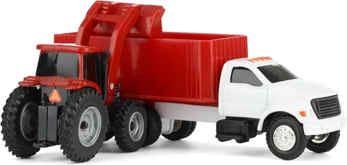 Miniatura 4 de ERTL 1/64 Collect N Play Case IH Harvest - Juego de 4 piezas ZFN47004
