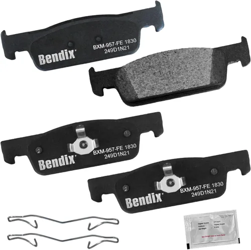 Miniatura 146 de Pastillas de freno delanteras cerámicas Bendix Priority1 CFC2302 para Hyundai Elantra 2021, Sonata 2022-2020, Kia K5 2023-2021