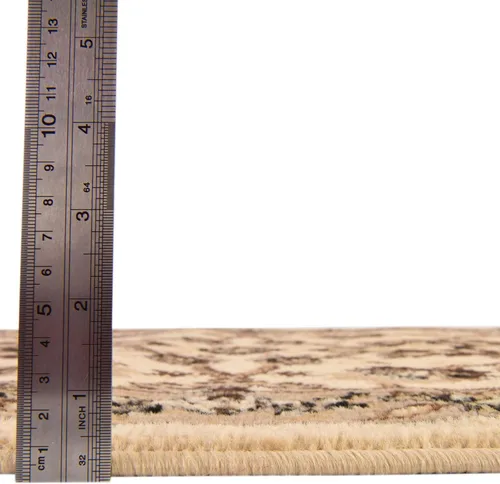 Miniatura 105 de Unique Loom Colección Sialk Hill - Alfombra de área Washington (3 pies 3 pulgadas x 5 pies 3 pulgadas, rectángulo, burdeos/crema)