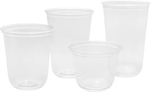 Miniatura 7 de Karat Vaso transparente PET de 12 oz, en forma de U (3.858 in) - 1,000 ct