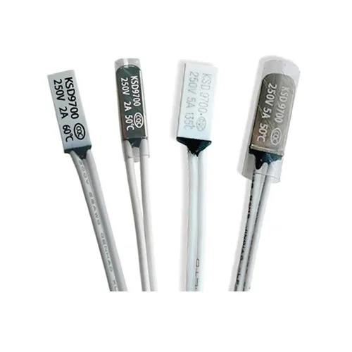 10 KSD9700/TB02 2A/5A Lithium Battery Ultra-Small Thermal Protectors, 40-150 Degrees Celsius, 14 * 5 * 2.4 Temperature Control