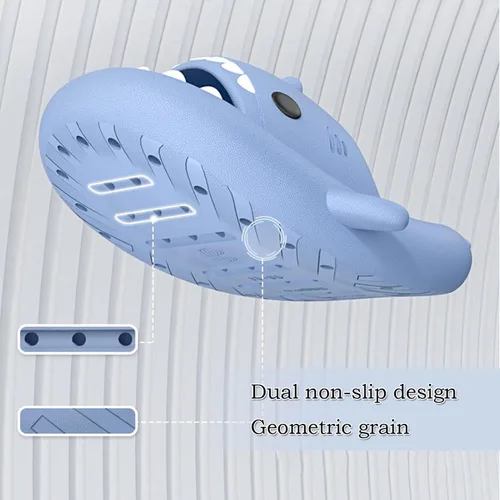 Miniatura 3 de Cloud Shark - Sandalias de verano con puntera abierta, antideslizantes, para la playa, piscina, ducha, secado rápido (8.5, negro)