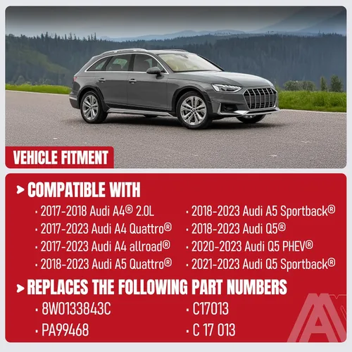 Miniatura 4 de Filtro de aire de repuesto para motor AA Ignition – Compatible con vehículos Audi – 2017-2023 A4, A4 Quattro, A4 allroad, A5 Quattro, A5 Sportback
