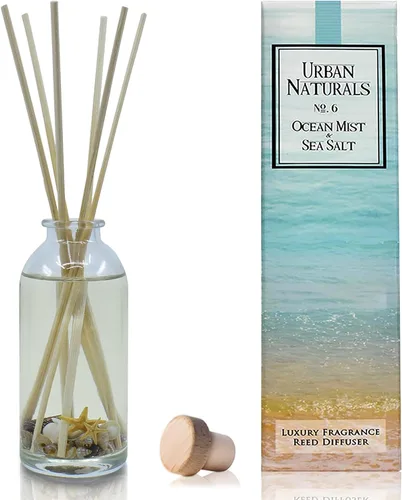 Miniatura 55 de Urban Naturals Amber & Lavender - Juego de difusor con varillas aromáticas Colección de aromaterapia (Awaken + Renew) Mind & Body Ambientador
