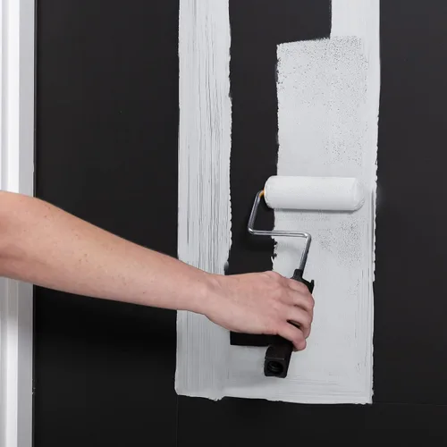 Miniatura 4 de Rust-Oleum 369387 Pintura Advanced Dry para Puerta y Embellecedor, Cuarto de galón, Gris Alpino satinado
