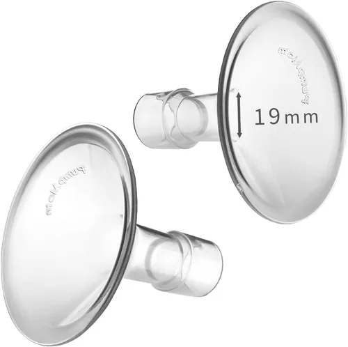 Miniatura 9 de Protectores de bridas ovaladas de 17mm compatibles con bombas Medela, piezas de repuesto para Pump in Style, Symphony, Swing Maxi, Harmony