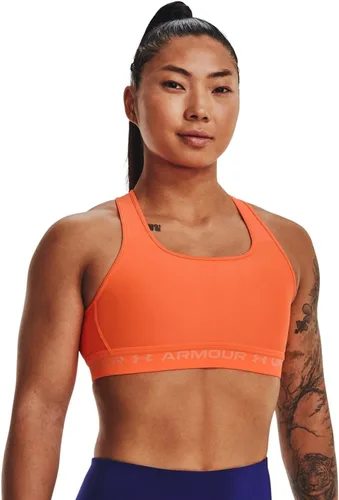 Miniatura 2 de Under Armour - Sujetador deportivo de medio impacto, con espalda cruzada, para mujer