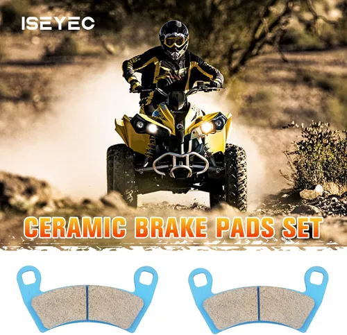 Miniatura 6 de Pastillas de freno delanteras traseras de cerámica para Polaris RZR XP S4 1000 y 900 2014 2015 2016 2017 2018 2019 2020 2021 2022, 4