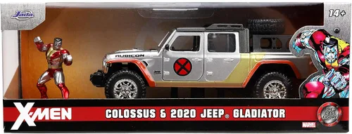 Miniatura 8 de Jada 33363 - Figura fundida a presión de Gladiador y Coloso 2020 de Marvel X-Men Hollywood Rides Series 1/32