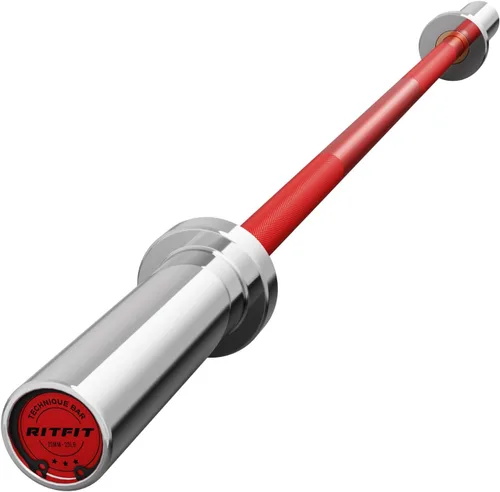 Miniatura 22 de RITFIT Olympic Barbell 4ft/6ft - 2 Inch Weight Bar for Strength Training, Weightlifting, Squat, Deadlift, Bench Press, Curl, Overhead Press