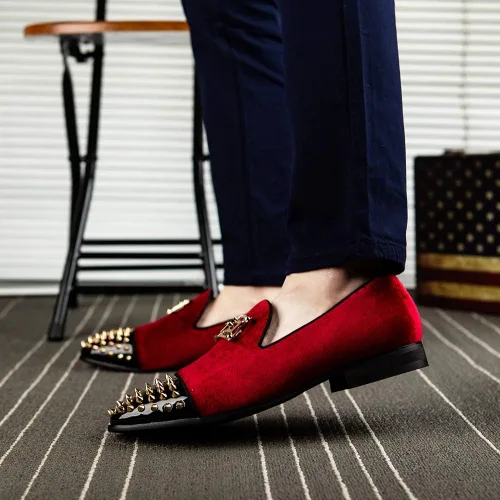 Miniatura 8 de JITAI Penny Mocasines de piel con forro para hombre