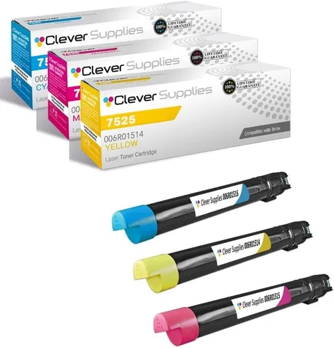 Miniatura 357 de CS compatible Xerox Phaser 6510/WorkCentre 6515 (106r03480) 2 cartuchos de tóner negro para Phaser 6510, WorkCentre 6515 2 negro