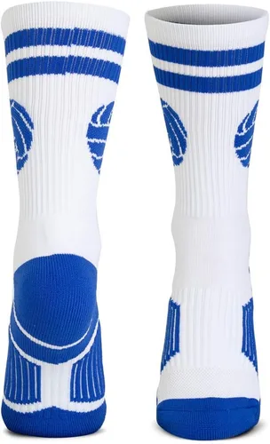 Miniatura 2 de ChalkTalkSPORTS Calcetines tejidos de voleibol a media pierna Pelota clásica Varios colores y tamaños