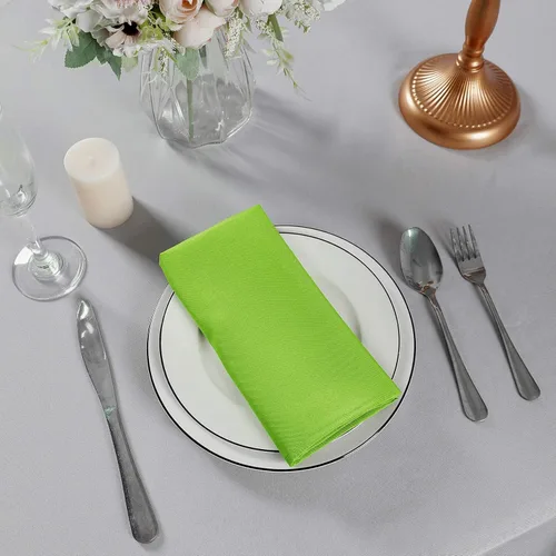 Miniatura 7 de Cupuamon Servilletas de Tela 20x20 pulgadas de Poliéster Lavables Servilletas de Cena Suaves Servilletas de Mesa para Bodas Fiestas Cenas Banquetes