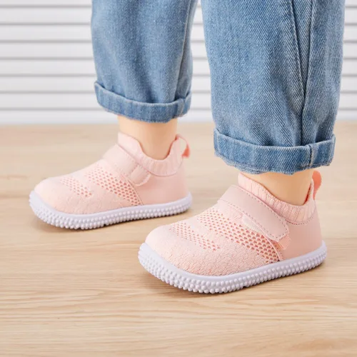 Miniatura 55 de BMCiTYBM Zapatos de bebé para niños pequeños, zapatillas de malla transpirable antideslizantes
