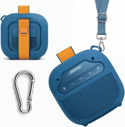 Miniatura 7 de alltravel Funda de silicona para altavoz Bluetooth portátil Bose SoundLink Micro (2.ª generación)