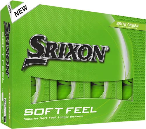 Miniatura 11 de Pelotas de golf Srixon Soft Feel Rojo (Bombshell Red)Brite Red)