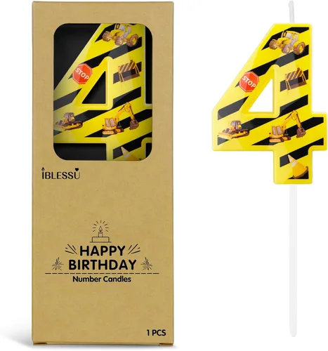 Miniatura 24 de Velas de cumpleaños de autos de carreras número 3, velas de cumpleaños a cuadros negros y blancos de 2.68 pulgadas, velas de números con temática