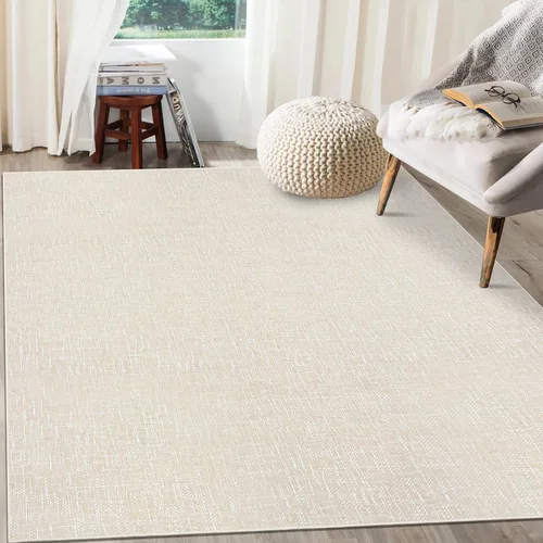 Miniatura 24 de RUGSREAL - Tapete pequeño de 2x3 con base de goma, resistente a las manchas, moderno, color liso, contemporáneo lavable, para la entrada, sala