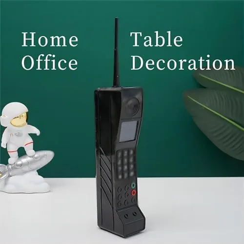 Miniatura 4 de Zerodis Adorno de ladrillo para teléfono celular, adorno retro de hierro para el hogar, sala de estar, decoración de escritorio, simulación
