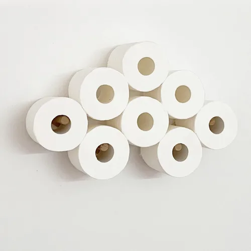 Soporte de Papel Higiénico en Nube, Decoración Linda Ahorradora de Espacio para 4-13 Rollos de Papel Higiénico, Decoración Artística de Madera para