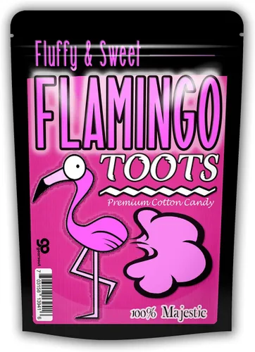 Miniatura 4 de Flamingo Toots Cotton Candy Gags - Algodón con aroma a azúcar, sin gluten, rosa, niñas, adolescentes, mujeres, amantes del flamenco, regalos