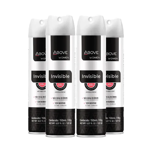 Miniatura 28 de ABOVE 48 Hours Personalities - Desodorante antitranspirante, pacífico y a la moda, 3.17 onzas, desodorante en aerosol para mujeres, notas de lirio