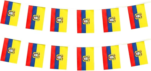Miniatura 25 de Bandera de Francia Pequeña Mini Bandera Francesa Banner Decoraciones para Desfiles, Fiestas, Aulas, Jardines y Festivales (Francia)
