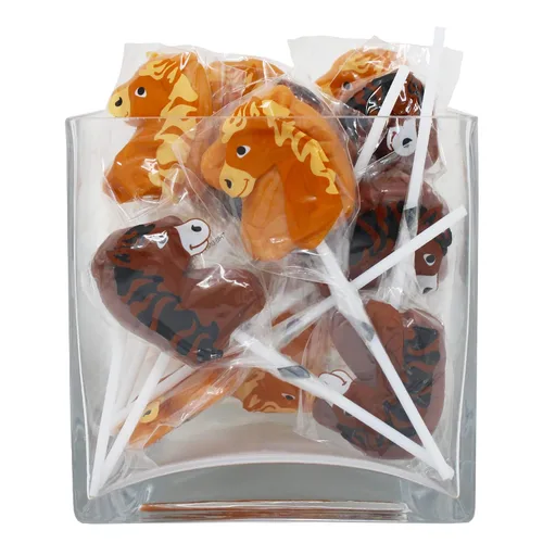 Miniatura 5 de Paletas en forma de caballo, regalos de fiesta de lechones de vaquero o vaquera, carreras de caballos, equitación en granja, rellenos de fiesta