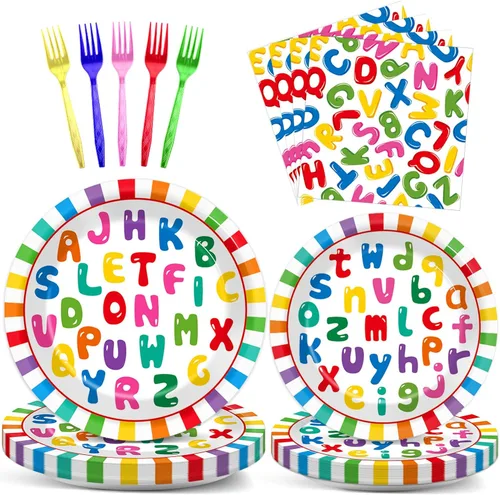 Miniatura 29 de 96 piezas de decoraciones de vaquera, suministros de fiesta, platos de papel con estampado de vaca, platos y servilletas desechables occidentales