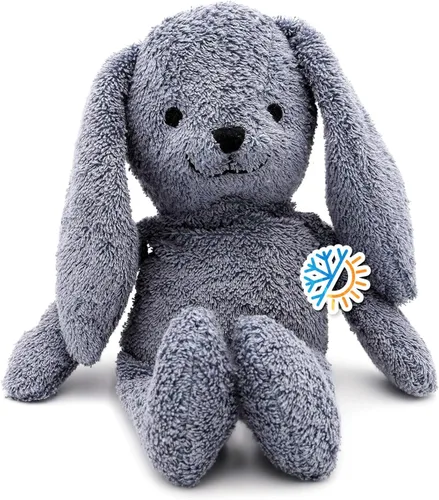Miniatura 17 de Thermal-Aid (Buckley The Blue Bear) - Almohadilla térmica lavable y bolsa de hielo - Paquete de felpa caliente/frío con relleno de maíz natural