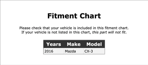 Miniatura 2 de Rear Wiper Blade for Mazda CX-3 2016#2m0E 2016