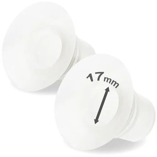 Nenesupply Inserto de brida de 0.669 in compatible con piezas de bomba de brida Elvie Brida Elvie Stride Brida Momcozy Medela Brida Spectra Willow