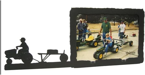 Miniatura 42 de Innovative Fabricators, Inc. American Steel Farm & Ranch - Marco de fotos, tractor de tracción en las cuatro ruedas, paisaje de 5 x 7, fabricado