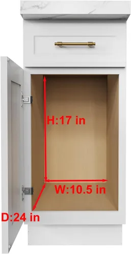 Miniatura 2 de Sikarou Organizador de armario extraíble de madera, 2 lazos de 9 pulgadas de ancho x 21 pulgadas de profundidad, cajones deslizantes resistentes