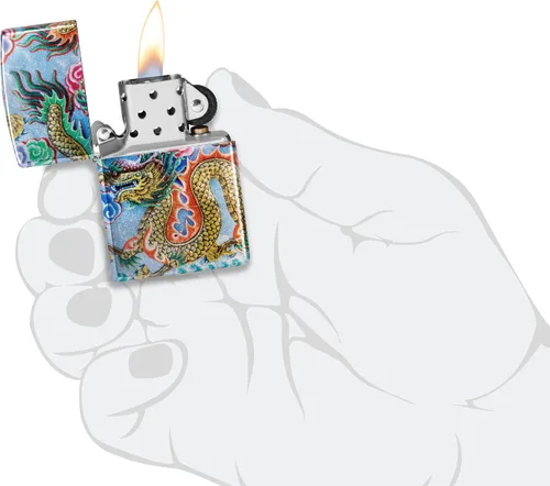 Miniatura 5 de Zippo Encendedor de bolsillo Asian Dragon