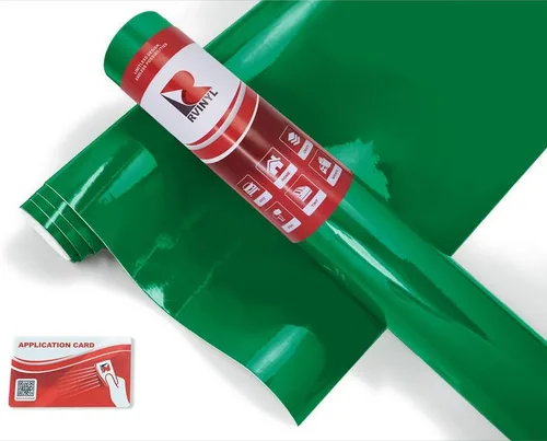 3M 7125 Scotchcal Grueso Película Gráfica de Fundición en Verde Brillante 186-2 pies x 1 pie - Rollo de lámina de vinilo premium con adhesivos