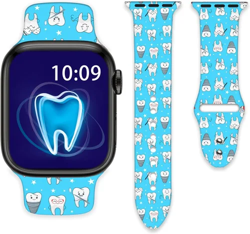 Miniatura 21 de Bonitas correas de reloj compatibles con Apple Watch de 1.496 pulgadas, 1.575 pulgadas, 1.614 pulgadas, 1.654 pulgadas, 1.732 pulgadas, 1.772