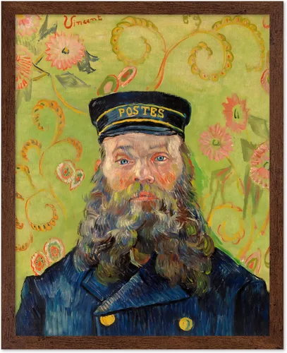 Miniatura 21 de Poster Master Póster clásico de Van Gogh, impresión impresionista vintage, regalo para artista, pintor, autorretrato, sombrero de paja, dibujo