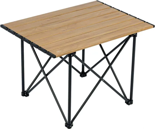 Miniatura 33 de iClimb Mesa plegable de camping compacta ultraligera con bolsa de transporte (plata - L)