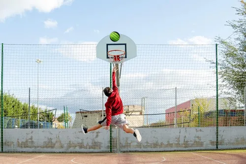Miniatura 4 de Baloncesto para niños y niñas de 3/5 (22 pulgadas/27.5 pulgadas), baloncesto de goma de alta calidad para interiores y exteriores, para niños