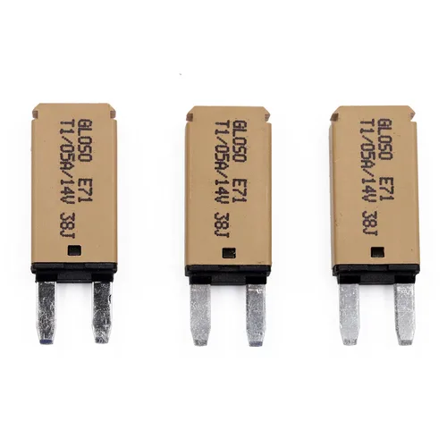 Miniatura 13 de E37 Auto (T1) Fusibles de disyuntor de reinicio automático de perfil bajo ATC/ATO - 12V DC 5A 10A 15A 20A 25A 30A (Paquete de 6 piezas mixtas)