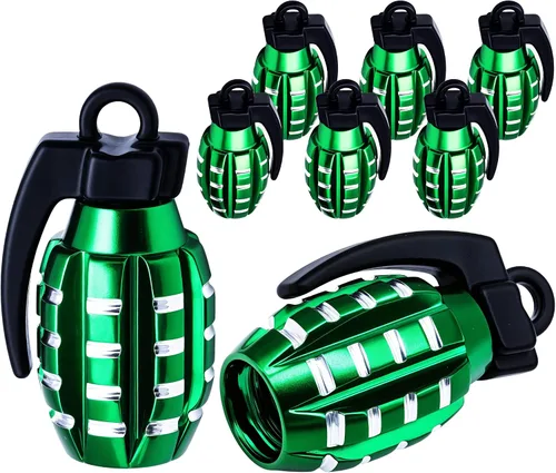 8 tapas de vástago de válvula de neumático, cubiertas universales de aleación de aluminio para automóviles, camiones, SUV, motocicletas, bicicletas