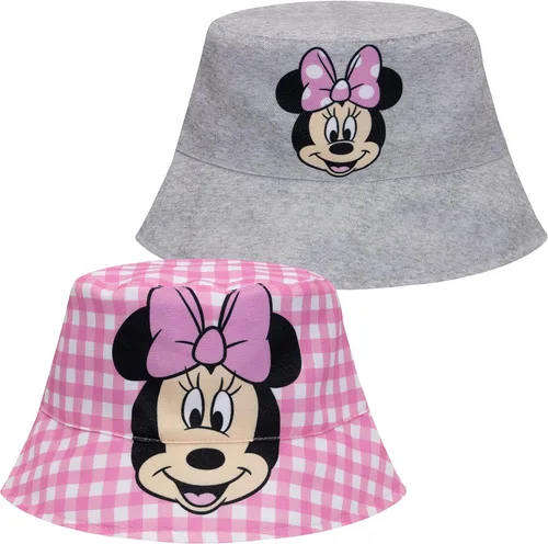 Minnie Mouse - Sombrero de pescador para niños, sombrero de cubo para verano, sombrero de playa para bebé, sombrero de sol para niños pequeños,