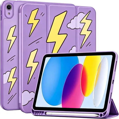 Miniatura 40 de ProCase Funda para iPad (A16) de 11ª Generación de 11 Pulgadas 2025/iPad de 10ª Generación de 10.9 Pulgadas 2022 con Soporte para Lápiz, Funda