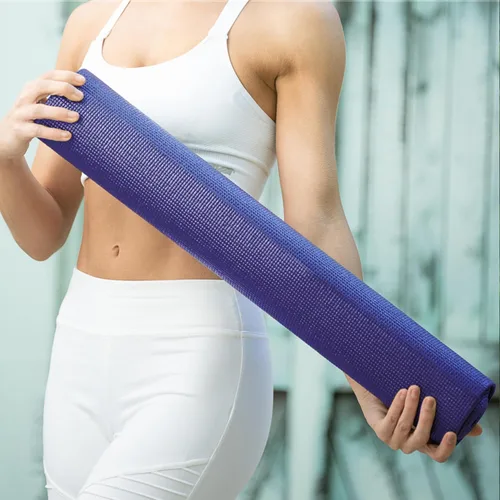 Miniatura 6 de 12 or 16-Pack Value Yoga Mat, 68" x 24" Non Slip Exercise Mat, 3mm Thick Gym Mat, Bulk Non Toxic Yoga Mats for Schools and Studios