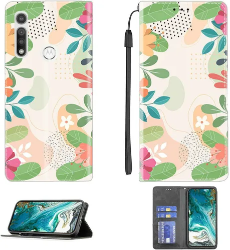 Miniatura 173 de Funda para Moto One Zoom compatible con Motorola One Zoom Phone Case Flip Stand Cover Magnetic Close YHD