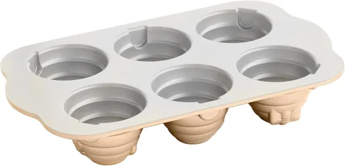 Miniatura 5 de Nordic Ware Molde para Pastelitos Colmena, Capacidad de 3 Tazas, Toffee